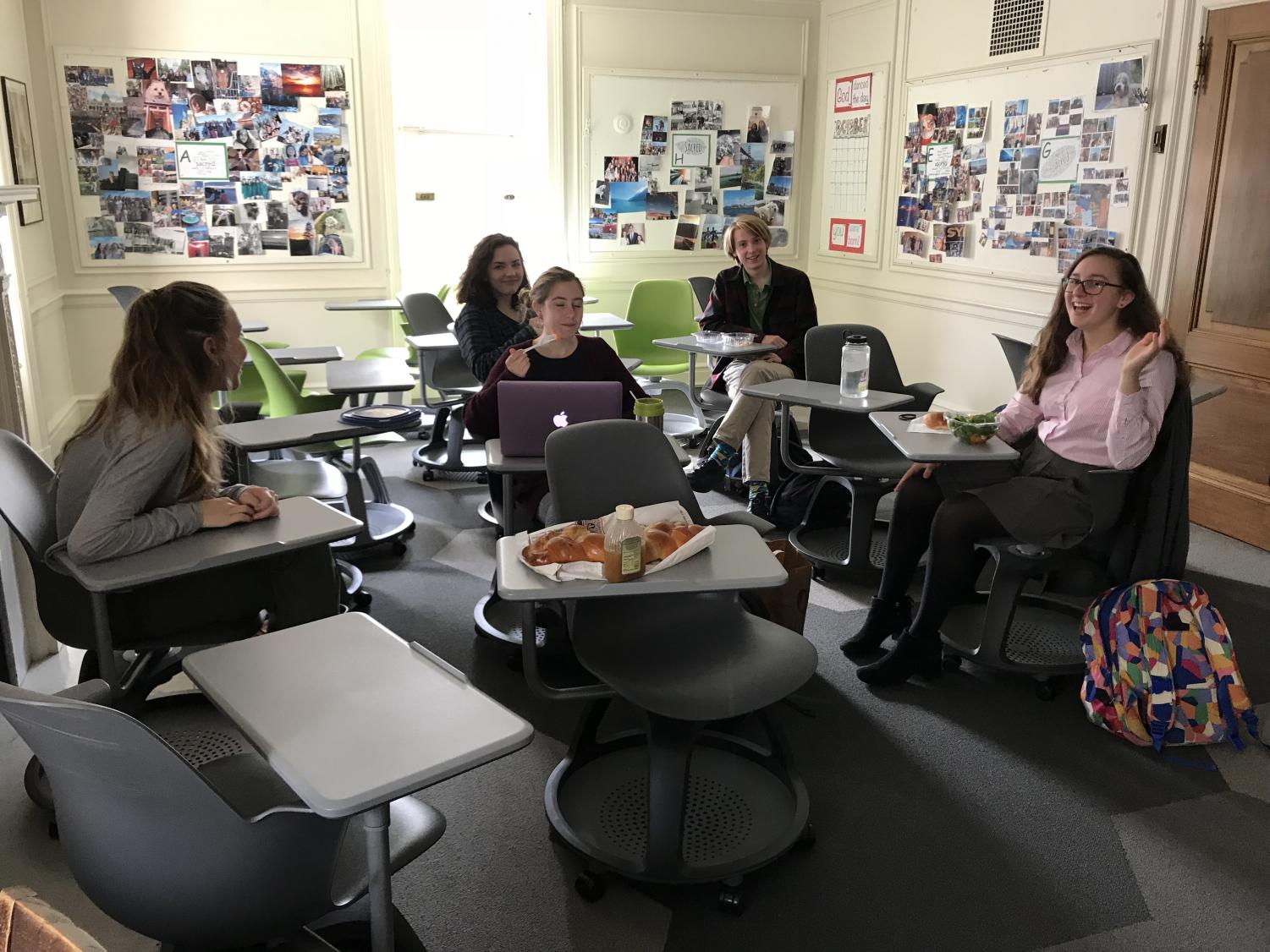The Interfaith Clubs discusses the wide range of faiths in the world. The club meets every other Tuesdays in room 203 and encourages students of all faiths to come and participate.