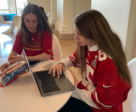 Students anticipate Super Bowl