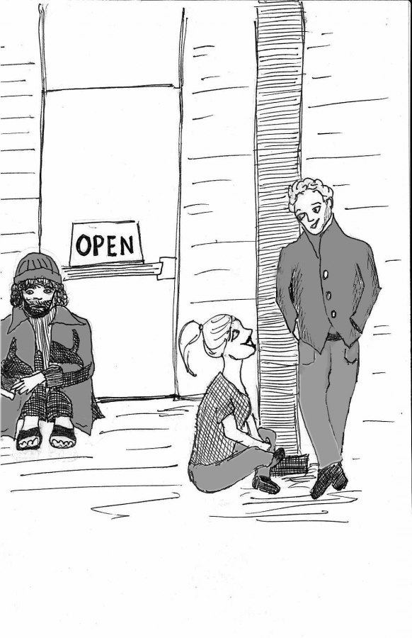 Proposition L offers making sitting or lying on the sidewalks of San Francisco illegal between the hours of 7 a.m. and 11 p.m. Illustration: NATALIE GARNETT | the broadview