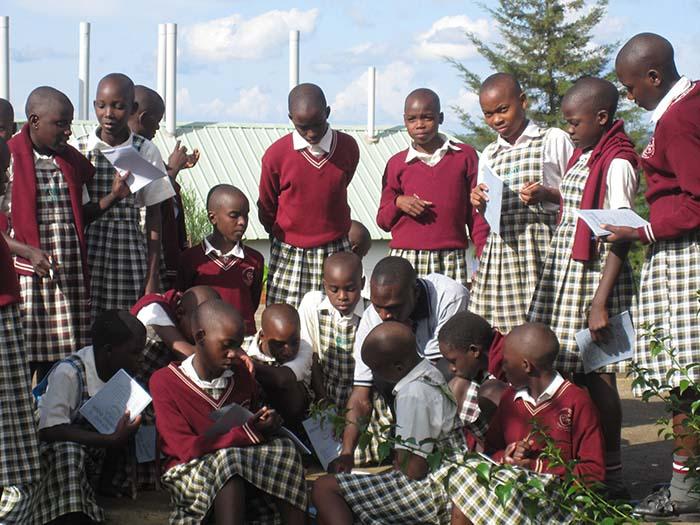 Students walk to raise money for sister schools in Uganda