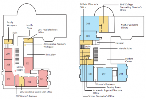 Flood Second and Third Floor Plans