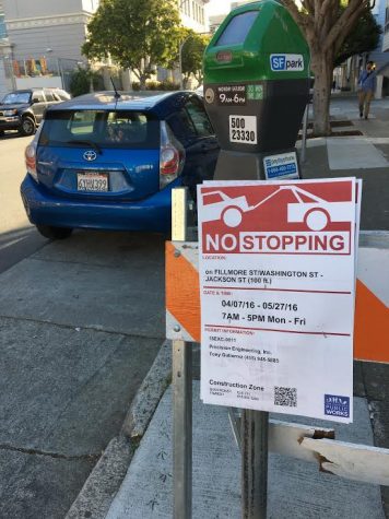 Parking is becoming more limited to the school and residential communities due to recent construction projects. The fewer parking spaces cause more issues for faculty and students looking for parking. 