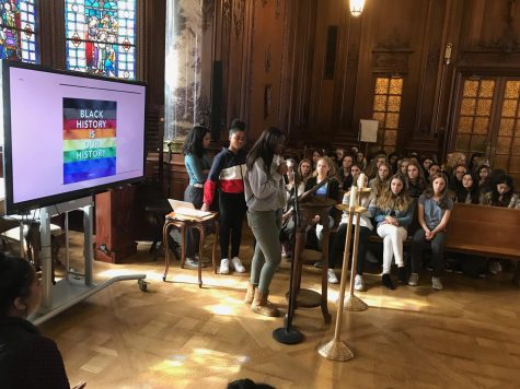 Senior Starr Hooper talks about Sheila Abdus-Salaam, the first female African American Supreme Court Justice. Students also talked about many other historically prevalent African American women.