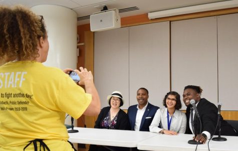 Vote16SF youth campaign leader and legislative co-author, Arianna Nassiri (’20) poses with other speakers on Youth Advocacy Day. Vote-16 will be appearing on the San Francisco ballot as Proposition G and will allow teens to start voting at 16 on city issues.