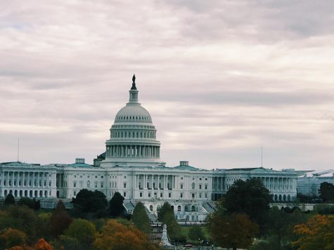 The United States Capitol in Washington, D.C. is viewed from the balcony of the former Newseum on the National Mall on Nov. 24, 2019. Insurrectionists broke into the Capitol  during a Joint Session of Congress as Vice President Mike Pence received the Electoral College votes on Jan. 6, 2021.