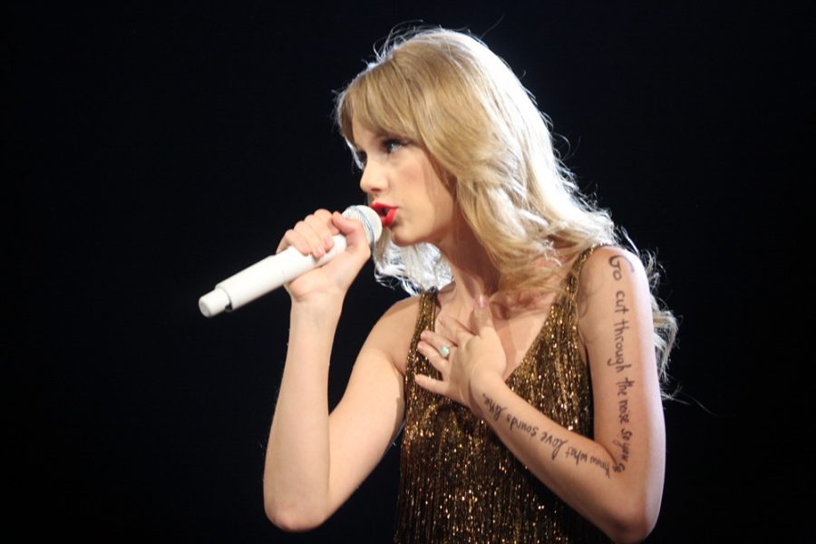 Taylor Swift singing single ME!. Swift has released a total of 141 songs and 10 studio albums. 