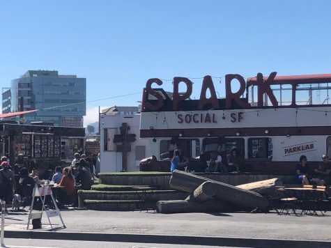 Food trucks in Mission Bay on Saturday September 25. The food truck spot offers a variety of food options from local vendors and is open everyday from 11 AM to 5 PM.