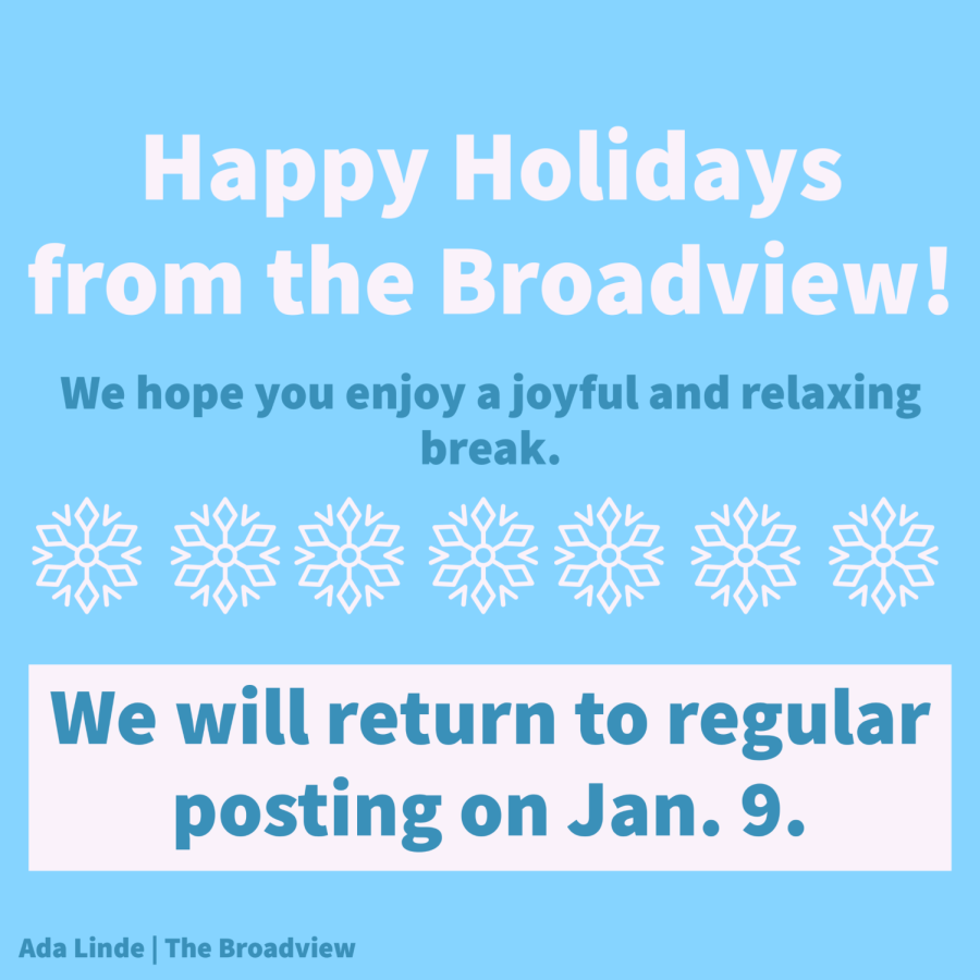 Happy Holidays from the Broadview