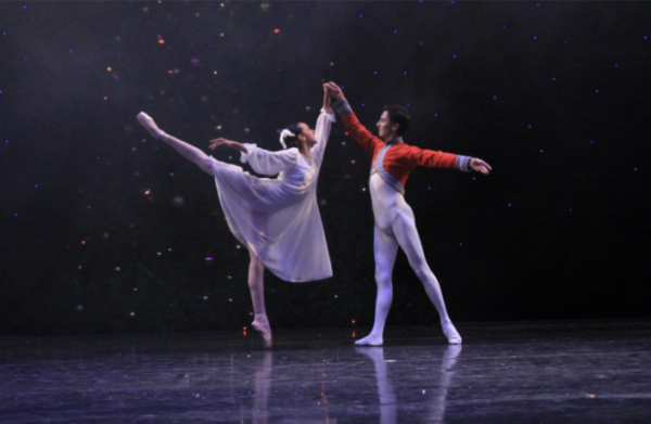 Clara and the Nutcracker prince are the two protagonists who both explore Clara’s dreams through different places. This narrative is based around the Christmas season, making it a classic holiday ballet.