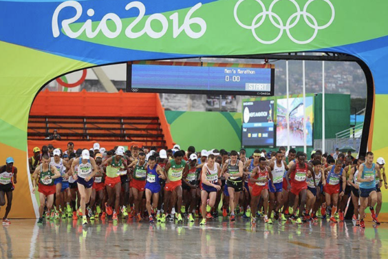 155 men and 157 women competed in the 2016 Rio marathon. Since then numbers have cut back drastically to increase quality and competitiveness. 
