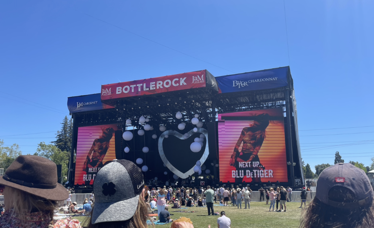 BottleRock JamCellars stage set up for performance in 2022. This year, the festival will be headlined by Ed Sheeran, Pearl Jam, and Stevie Nicks. 