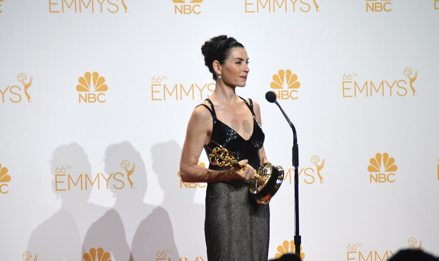 Actress Juliana Marguiles at the 66th Emmy award show in 2014. She won drama series lead actress for her role in "The Good Wife."
