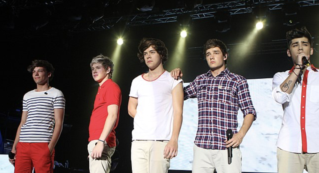 One Direction performed all over the world when they made music as a group. Liam Payne is the second from the right on stage at this particular 2012 performance in Sydney.

