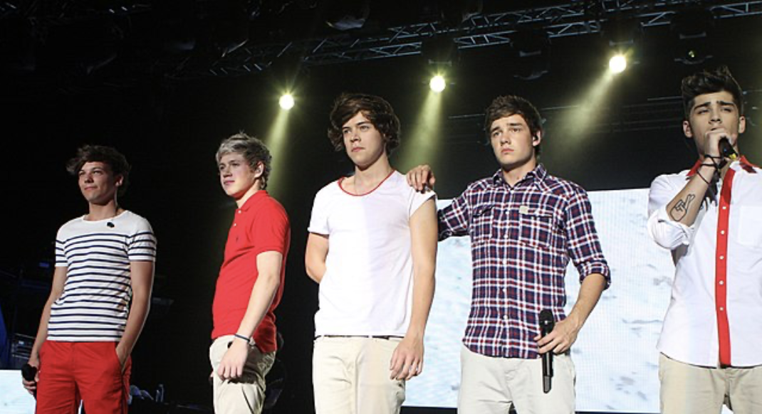 One Direction performed all over the world when they made music as a group. Liam Payne is the second from the right on stage at this particular 2012 performance in Sydney.