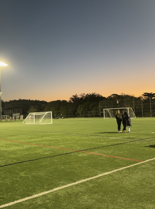  Both the JV and Varsity teams have been practicing at Beach Chalet while leading up to their games. Beach Chalet fields is about a 20 minute drive from campus, a drive which players go on each day after school on the school-issued buses.