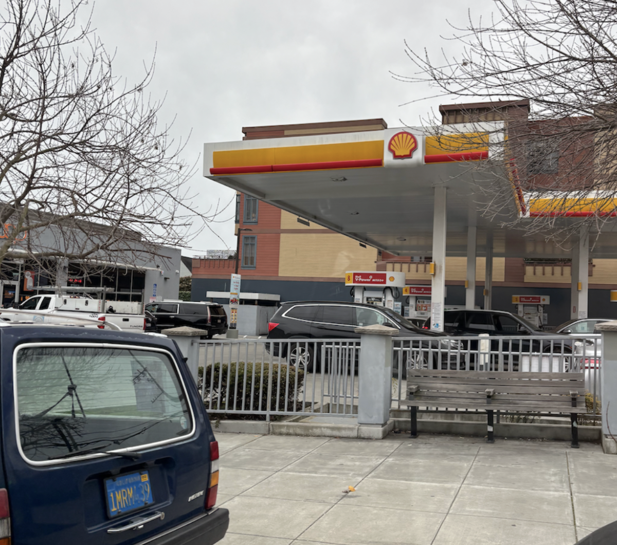 The gas prices at the Shell Gas Station found near both Convent and Stuart Hall campuses. The rising prices make it more difficult for faculty and students to fuel their vehicles. 
