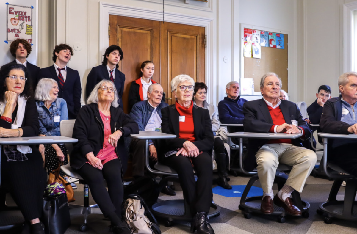 Every other year, Convent and Stuart Hall hosts Grandparents’ and Special Friends’ Day in the beginning of spring. This two day event allows students to participate in special programs with their loved ones throughout the day at school. 