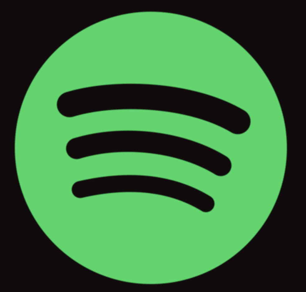 This is the Spotify logo. Spotify has 713 million users worldwide, according to spotify.com.
