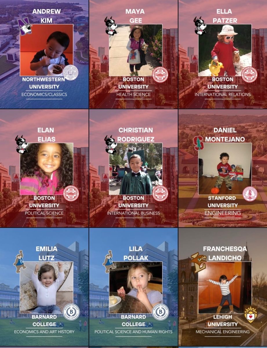 Convent and Stuart Hall’s 2026 admission instagram page. Many seniors have already decided where they are going to college this fall. 