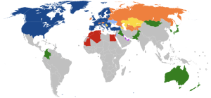 The map shows the 32 current NATO member states. The US’ decision to forcibly annex Greenland would threaten the existence of the 75 year old treaty. 